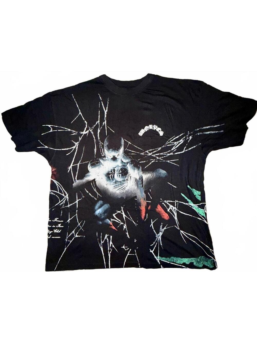 Darc Sport x Marvel Spider-Man With Great Power Tee Size XL
